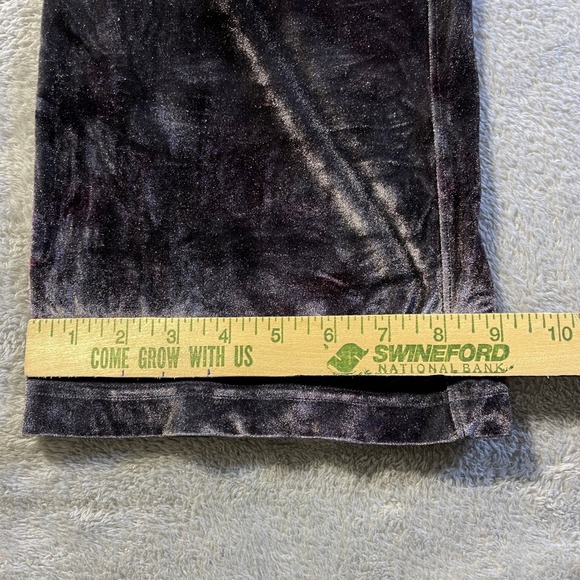 Lululemon Align Velour High Rise Flare Pants Size 4 Purple - Picture 4 of 15